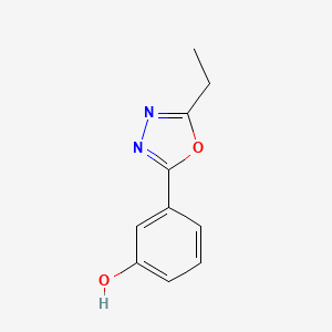 3-(5-Ethyl-1,3,4-oxadiazol-2-yl)phenol