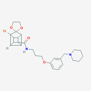molecular formula C27H33BrN2O4 B138748 Pppbe CAS No. 152191-69-0