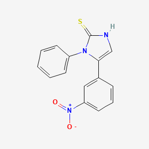 5-(3-nitrophenyl)-1-phenyl-1H-imidazole-2-thiol