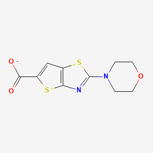 Sodium 2-morpholin-4-ylthieno[2,3-d][1,3]thiazole-5-carboxylate