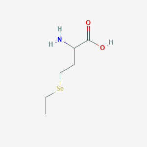molecular formula C6H13NO2Se B013875 丁酸，2-氨基-4-(乙基硒)- CAS No. 2578-27-0
