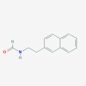 molecular formula C13H13NO B13875136 N-(2-naphthalen-2-ylethyl)formamide 