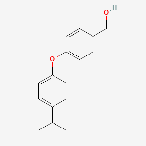[4-(4-Isopropylphenoxy)phenyl]methanol