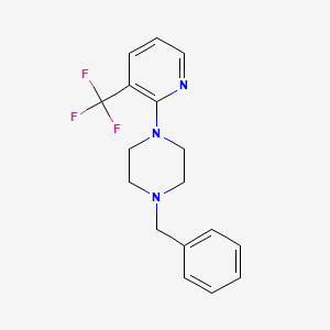 1-Benzyl-4-(3-(trifluoromethyl)-pyridin-2-yl)piperazine