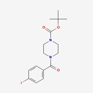 Tert-butyl 4-(4-iodobenzoyl)piperazine-1-carboxylate