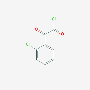 molecular formula C8H4Cl2O2 B1387569 2-Chlorophenyloxoacetyl chloride CAS No. 1159373-66-6