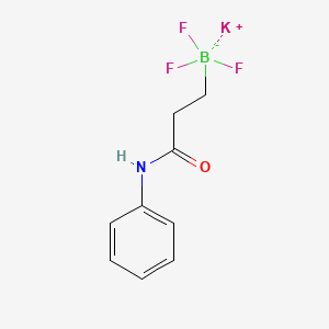 Potassium trifluoro(3-oxo-3-(phenylamino)propyl)borate
