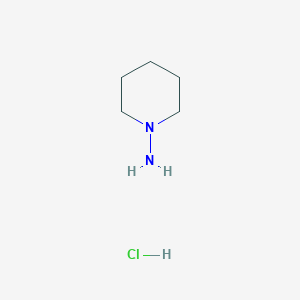 molecular formula C5H13ClN2 B138761 N-氨基哌啶盐酸盐 CAS No. 63234-70-8