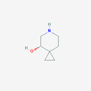 (4S)-6-Azaspiro[2.5]octan-4-ol