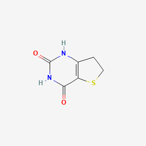 molecular formula C6H6N2O2S B1387630 6,7-Dihydrothieno[3,2-D]pyrimidine-2,4-diol CAS No. 913581-92-7