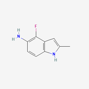 4-Fluoro-2-methyl-1H-indol-5-amine