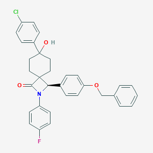 molecular formula C33H29ClFNO3 B138765 Sch 58053 Benzyl Ether CAS No. 194367-71-0