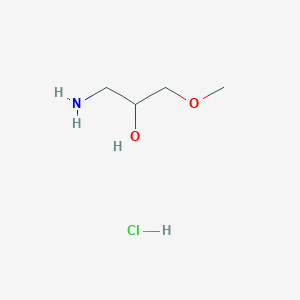 molecular formula C4H12ClNO2 B1387657 1-Amino-3-methoxy-propan-2-ol hydrochloride CAS No. 60812-33-1