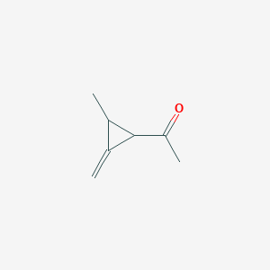 molecular formula C7H10O B138766 Methyl(2-methyl-3-methylenecyclopropyl) ketone CAS No. 156541-80-9