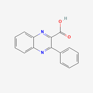 molecular formula C15H10N2O2 B1387702 3-苯基喹喔啉-2-羧酸 CAS No. 92427-66-2