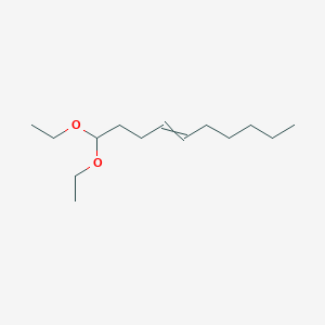 molecular formula C14H28O2 B13877046 (Z)-1,1-diethoxydec-4-ene 
