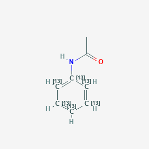 molecular formula C₂¹³C₆H₉NO B138772 Acetanilide-13C6 CAS No. 201741-03-9