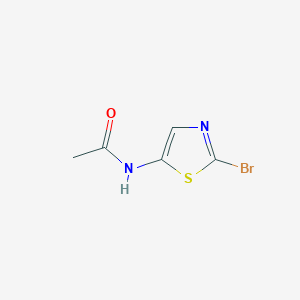 molecular formula C5H5BrN2OS B13877457 N-(2-bromo-1,3-thiazol-5-yl)acetamide 