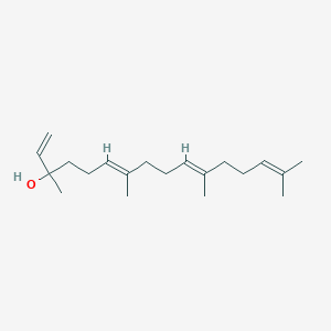 molecular formula C20H34O B138775 Geranyllinalool CAS No. 1113-21-9