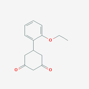 molecular formula C14H16O3 B1387750 5-(2-Ethoxyphenyl)cyclohexane-1,3-dione CAS No. 1092288-99-7