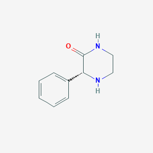 molecular formula C10H12N2O B1387759 (R)-3-Phenylpiperazin-2-one CAS No. 1240585-54-9