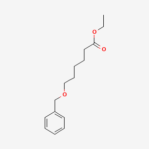molecular formula C15H22O3 B13877607 6-Benzyloxyhexanoic acid ethyl ester 