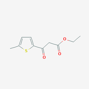 molecular formula C10H12O3S B1387777 Ethyl 3-(5-methylthiophen-2-yl)-3-oxopropanoate CAS No. 224319-23-7