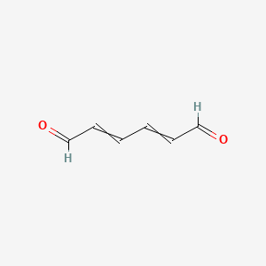 molecular formula C6H6O2 B13877786 E,Z-2,4-Hexadienedial CAS No. 53042-85-6