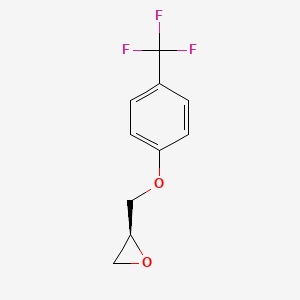 (S)-2-((4-(Trifluoromethyl)phenoxy)methyl)oxirane
