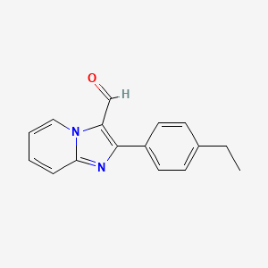 2-(4-Ethylphenyl)imidazo[1,2-a]pyridine-3-carbaldehyde