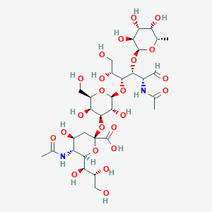 molecular formula C31H52N2O23 B013878 Sialyl-Lewis X CAS No. 98603-84-0
