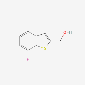 (7-Fluoro-1-benzothiophen-2-yl)methanol