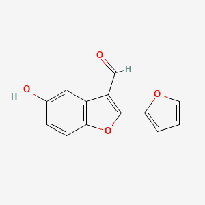 2-(2-Furyl)-5-hydroxy-1-benzofuran-3-carbaldehyde