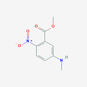 Methyl 5-(methylamino)-2-nitrobenzenecarboxylate