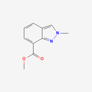 molecular formula C10H10N2O2 B1387854 Methyl 2-methyl-2H-indazole-7-carboxylate CAS No. 1092351-88-6