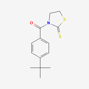 3-(4-Tert-butylbenzoyl)-1,3-thiazolidine-2-thione