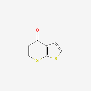 molecular formula C7H4OS2 B13878582 Thieno[2,3-b]thiopyran-4-one 
