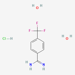 4-(Trifluoromethyl)benzamidine hydrochloride dihydrate