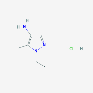1-Ethyl-5-methyl-1H-pyrazol-4-amine hydrochloride
