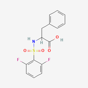 ((2,6-Difluorophenyl)sulfonyl)phenylalanine