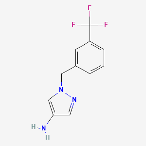 1-[3-(trifluoromethyl)benzyl]-1H-pyrazol-4-amine