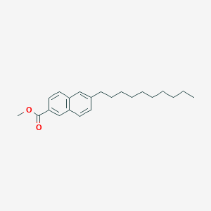 molecular formula C22H30O2 B13878926 Methyl 6-decyl-2-naphthoate 