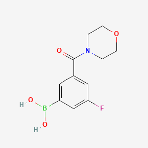 3-Fluoro-5-(morpholine-4-carbonyl)phenylboronic acid