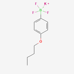 molecular formula C10H13BF3KO B1387924 Potassium (4-butoxyphenyl)trifluoroborate CAS No. 850623-61-9
