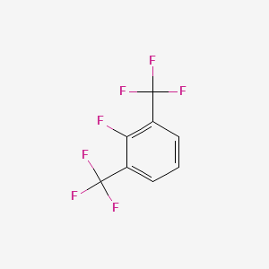 molecular formula C8H3F7 B1387939 2-Fluoro-1,3-bis(trifluoromethyl)benzene CAS No. 887268-09-9