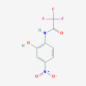 molecular formula C8H5F3N2O4 B1387954 2,2,2-trifluoro-N-(2-hydroxy-4-nitrophenyl)acetamide CAS No. 785-27-3