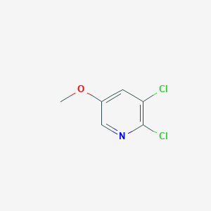 molecular formula C6H5Cl2NO B1387956 2,3-Dichloro-5-methoxypyridine CAS No. 885168-12-7