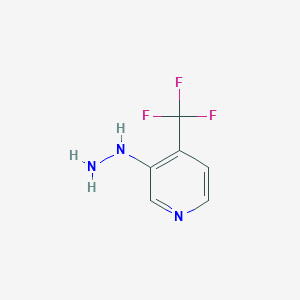 Pyridine, 3-hydrazinyl-4-(trifluoromethyl)-