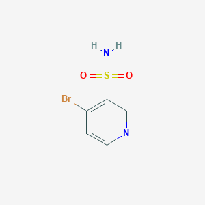 molecular formula C5H5BrN2O2S B13879950 4-bromo-3-Pyridinesulfonamide CAS No. 361544-09-4
