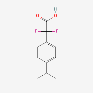 2,2-Difluoro-2-(4-isopropylphenyl)acetic acid